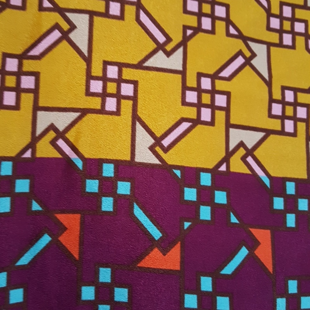 Collective Concepts Xs Bold Patterned Blouse - image 3